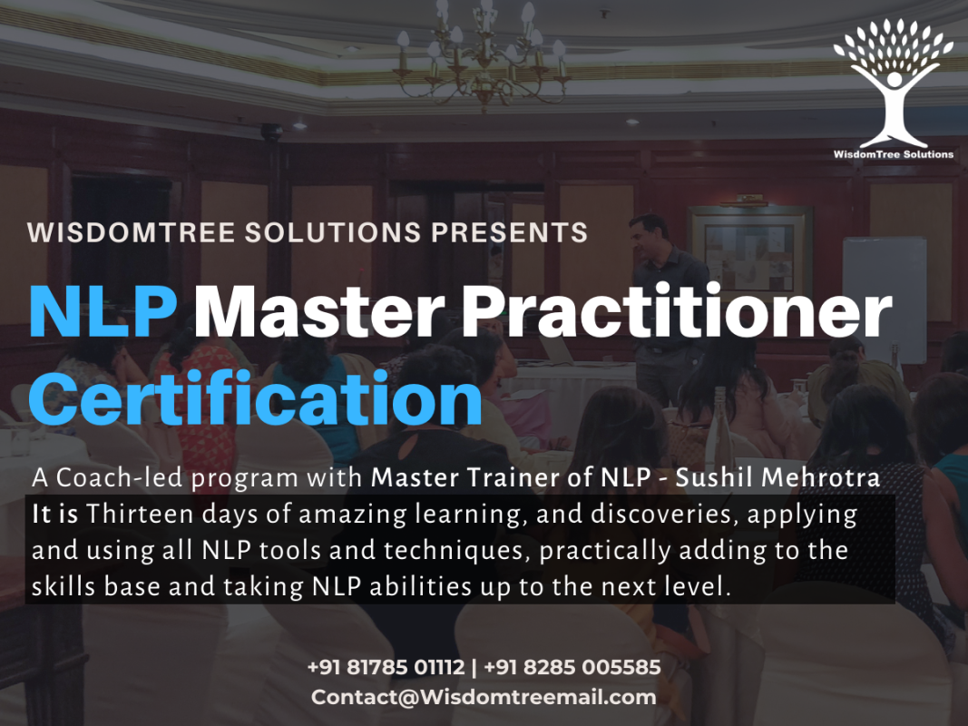 NLP Master Practitioner Certification | NLP Training - India